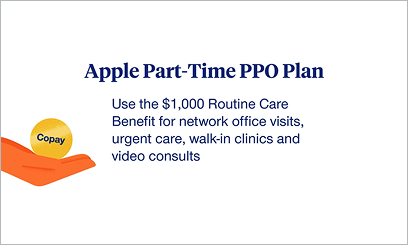 Part-time Apple medical plan (and how it works)
